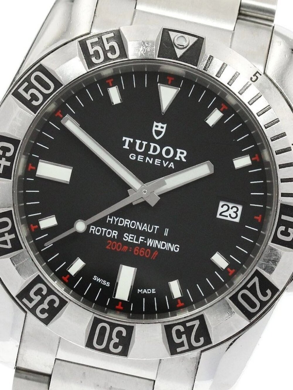 TUDOR Hydro Note 2 20040 Date black Dial Automatic Men's Watch_900388